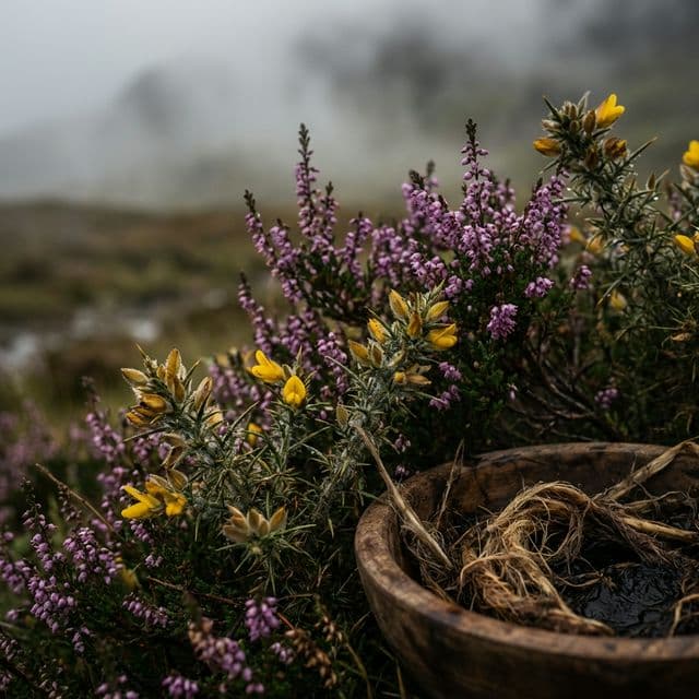 Dramatic Scottish Highlands heritage landscape